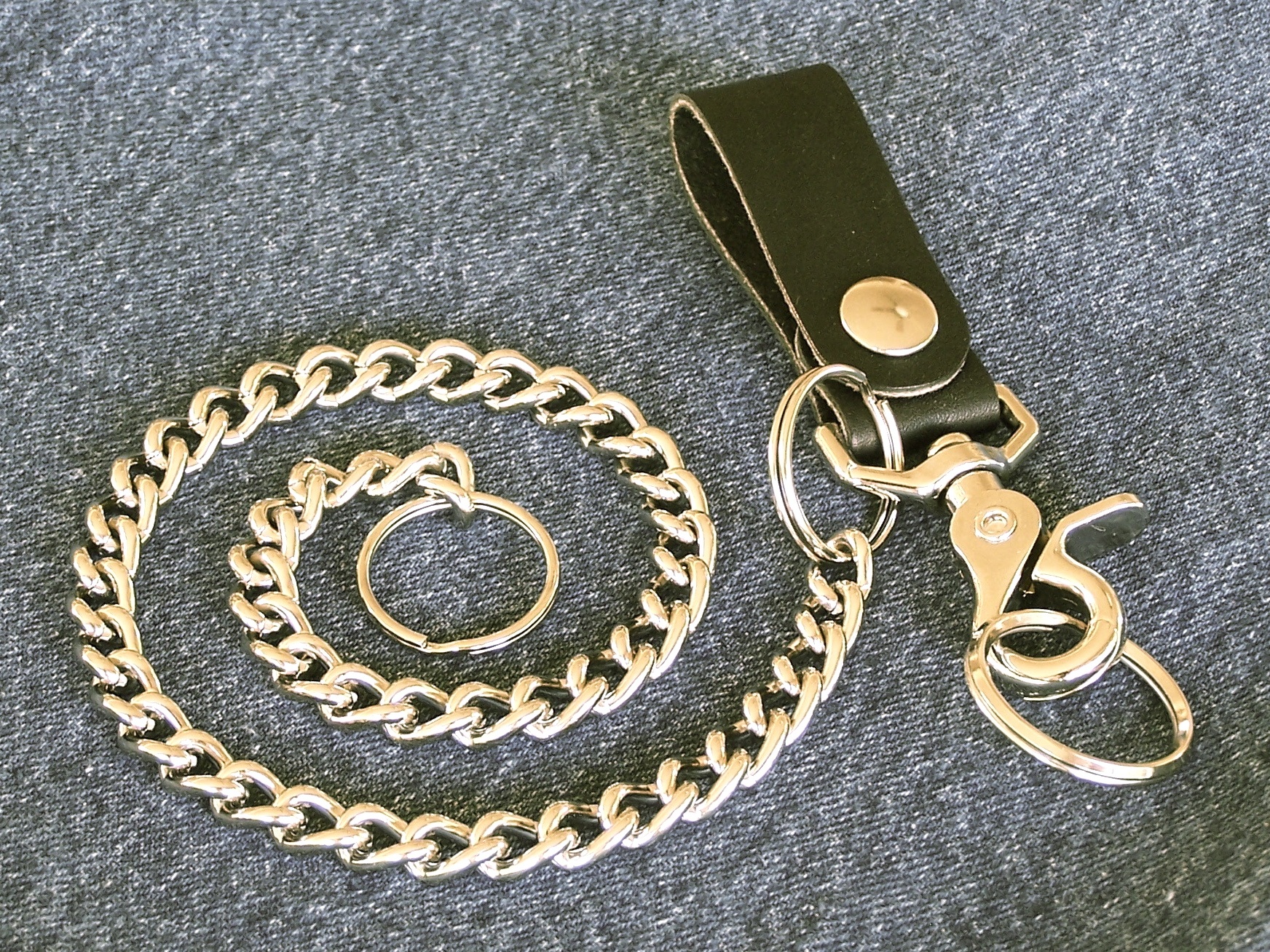 Biker Chains, Wallet Chains Heavy Duty 18 “ Biker Wallet Key Chains